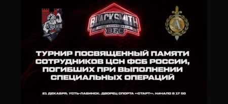 Турнир Blacksmith Fight Championship Турнир Blacksmith Fight Championship